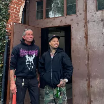 Sombrero ajustable Chrome Hearts x Matty Boy Black Chomper usado por Gervonta Davis en la cuenta de Instagram @gervontaa