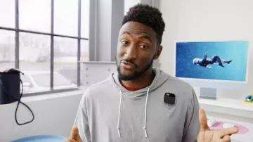 Grey Hoodie worn by Marques Brownlee in his The Worst Product I've Ever Reviewed... For Now YouTube Video