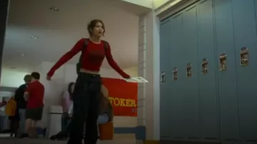 Emory Park Wom­en's Car­go Pants Full worn by Carmie Henley (Kaileen Chang) as seen in I Woke Up a Vampire (S02E01)