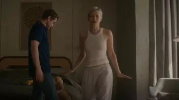 Toteme Curved Rib Tank worn by Sonia Shawcross (Annabelle Dexter-Jones) as seen in American Horror Story (S12E07)