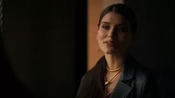 Trifari Snake Belt worn by Nadia Morales (Eva De Dominici) as seen in The Cleaning Lady (S03E06)