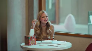 Marni Round Neck Sweater worn by Ainsley (Stephanie Styles) as seen in Loot (S02E04)