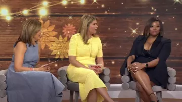 Robe veste Prabal Gurung Tux portée par Melissa Chataigne comme on le voit dans Aujourd’hui avec Hoda et Jenna le 16 avril 2024