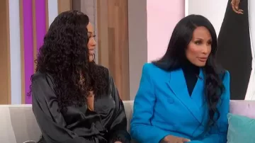 Sergio Hudson Tailored Blazer worn by Beverly Johnson as seen in Sherri on April 15, 2024