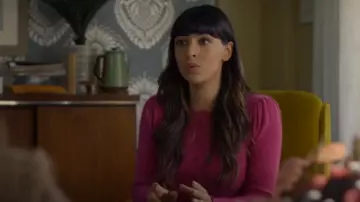 Ulla Johnson Jana Cashmere Cardigan worn by Sam (Hannah Simone) as seen in Not Dead Yet (S02E08)