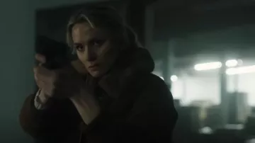 Sandro Cassy Jacket worn by Special Agent Nina Chase (Shantel VanSanten) as seen in FBI: Most Wanted (S05E09)