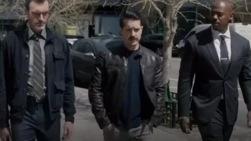 Superdry Endurance Indy Chase Coat worn by Charles Willis (Nick Jordan) as seen in Law & Order (S23E10)