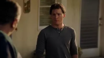 Velvet by Graham & Spencer Braden Henley worn by Georgie Cooper (Montana Jordan) as seen in Young Sheldon (S07E08)