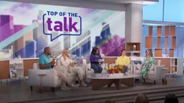 Nike Blazer Mid '77 SE in Desert worn by Sheryl Underwood as seen in The Talk on April 18, 2024