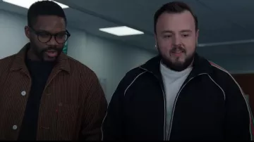 Gucci GG Jacquard Jer­sey Zio Jack­et worn by Jack Rooney (John Bradley) as seen in 3 Body Problem (S01E03)