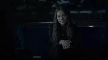 H&M Fitted Denim Dress worn by Tatiana (Marlo Kelly) as seen in 3 Body Problem (S01E03)