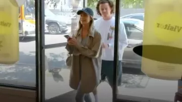 Valleycomfy Bling Bling Crystals Pochette de soirée portée par Lala Kent comme on le voit dans Vanderpump Rules (S11E13)