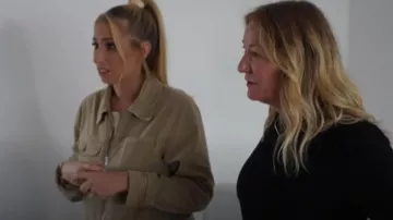 Topshop Denim Boilersuit worn by Stacey Solomon as seen in Stacey Solomon's Renovation Rescue (S01E02)