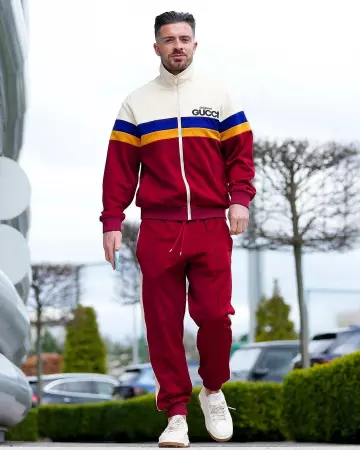 Gucci tracksuit white deals