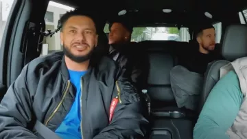 Alpha Industries Loose Bomber Jacket worn by Pauly D as seen in Jersey Shore: Family Vacation (S07E10)