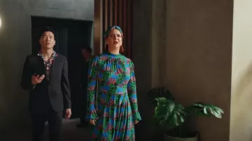 La Double J Visconti Dress worn by Molly Novak (Maya Rudolph) as seen in Loot (S02E05)