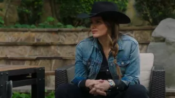 Madewell The Oversized Jean Jacket in Capstone Wash worn by Jessica Knight (Katrina Law) as seen in NCIS (S21E09)