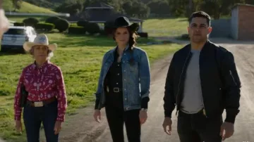 AllSaints Tonic Crew T-Shirt in Grey Marl worn by Nick Torres (Wilmer Valderrama) as seen in NCIS (S21E09)