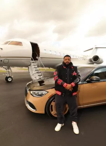 Nike Jordan Air Ship Awake NY University Red worn by DJ Khaled on the Instagram account @djkhaled