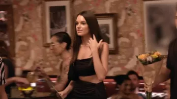 NBD Claritta Top usado por Ally Lewber como se ve en Vanderpump Rules (S11E14)