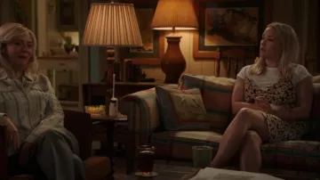Madewell Layton Bonsai Bloom Mini Slip Sundress worn by Mandy McAllister (Emily Osment) as seen in Young Sheldon (S07E10)