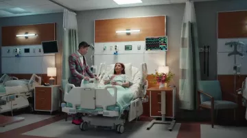 Dr Martens 1460 Boots in Smooth Clash Pink worn by Nicholas (Joel Kim Booster) as seen in Loot (S02E06)