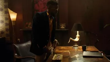 Gucci Jacquard Jack­et worn by Zenzo Tongai (Ivan Mbakop) as seen in Parish (S01E02)
