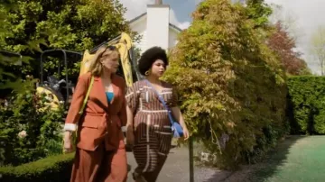 Kate Sylvester Kris­ten Dress worn by Madison Feliciano (Ebony Vagulans) as seen in My Life Is Murder (S04E02)