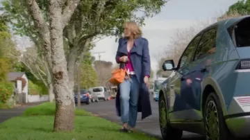 Saba Trench Coat worn by Alexa Crowe (Lucy Lawless) as seen in My Life Is Murder (S04E02)