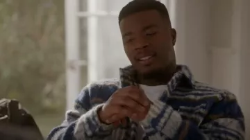 Reese Flan­nel Shirt worn by Spencer James (Daniel Ezra) as seen in All American (S06E06)