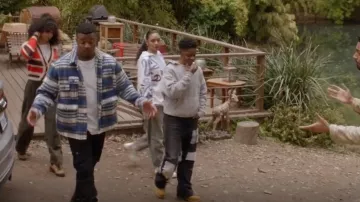 We The Free Swirl Hood­ie worn by Patience (Chelsea Tavares) as seen in All American (S06E06)