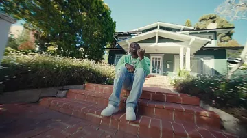 Nike Air Force 1 Low Blanc porté par Sleepy Hallow dans Sleepy Hallow - Winners In Paris (Vidéo Officielle)