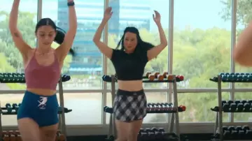 Alo Yoga Match Point Tennis Skirt worn by Joyce Newman (Lucy Liu) as seen in A Man in Full (S01E01)