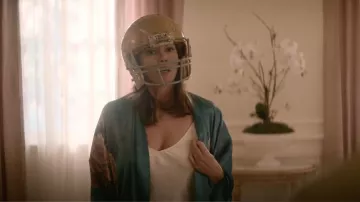 Kim+Ono Silk Keina Long Kimono Robe worn by Martha Croker (Diane Lane) as seen in A Man in Full (S01E03)