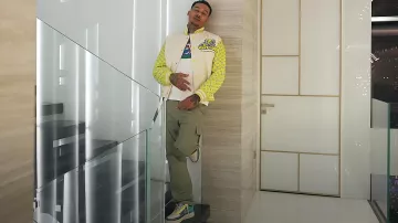 Louis Vuitton Khaki Signature Cargo Pants worn by Fredo in Fredo - Top G (Official Video)