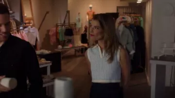 Sandro Tank Top worn by Sue Blevins (Debra Christofferson) as seen in 9-1-1 (S07E07)