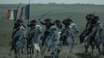 Boots worn by Napoleon Bonaparte (Joaquin Phoenix) as seen in Napoleon movie