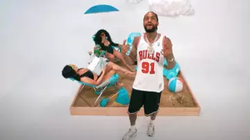 Asics Gel-Kayano 14 'Cream Silver Plum' worn by Dave East in Dave East - Living Single (Official Video)
