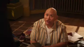 H&M Regular Fit Short-Sleeved Lyocell Shirt worn by Reginald Baskin (Jacob Batalon) as seen in Reginald the Vampire (S02E01)