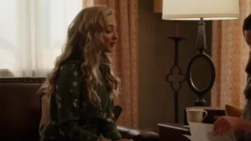 Reformation Per­sis Dress worn by Stella Walker (Violet Brinson) as seen in Walker (S04E05)