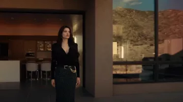 B Low The Belt Phoenix Leather Belt worn by Nadia Morales (Eva De Dominici) as seen in The Cleaning Lady (S03E10)