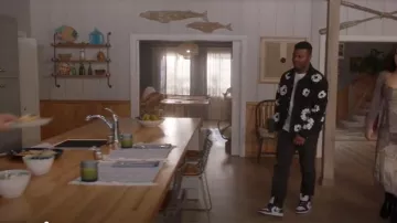 Jordan Air Jordan 1 Mid Panda Sneakers worn by Spencer James (Daniel Ezra) as seen in All American (S06E07)