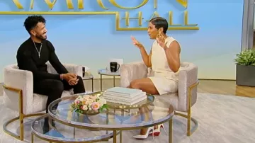 Christian Louboutin So Kate 120mm worn by Tamron Hall as seen in Tamron Hall  Show on May 14, 2024