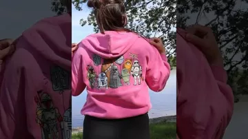 Sweat à capuche Star Wars en rose par Will Gray en PINK STAR WARS HOODIE ✨ VIDÉO YouTube