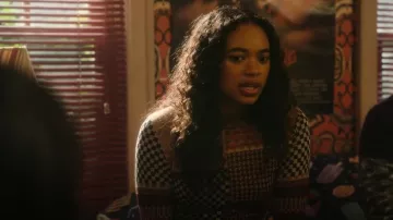 Haut Ulla Johnson Esme porté par Tabitha 'Tabby' Haworthe (Chandler Kinney) comme on le voit dans Pretty Little Liars : Original Sin (S02E01)