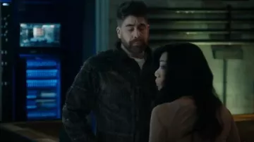 Kapital Tea Core Boro Jacket worn by Harry Keshegian (Adam Goldberg) as seen in The Equalizer (S04E09)