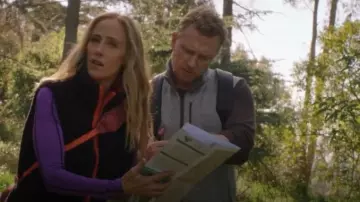 Southern Tide Mens Vest Samson Peak Sweater Fleece Steel Grey worn by Owen Hunt (Kevin McKidd) as seen in Grey's Anatomy (S20E08)