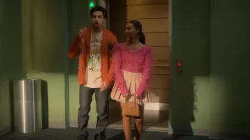 LoveShackFancy Rooney Pleated Skirt worn by Kiela Hall (Daniella Perkins) as seen in grown-ish (S06E16)