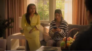 Maria McManus Zip Front Tube Skirt worn by Kiela Hall (Daniella Perkins) as seen in grown-ish (S06E17)
