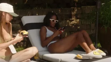 Billabong Skies Biki­ni worn by Gabby Prescod as seen in Summer House (S08E13)